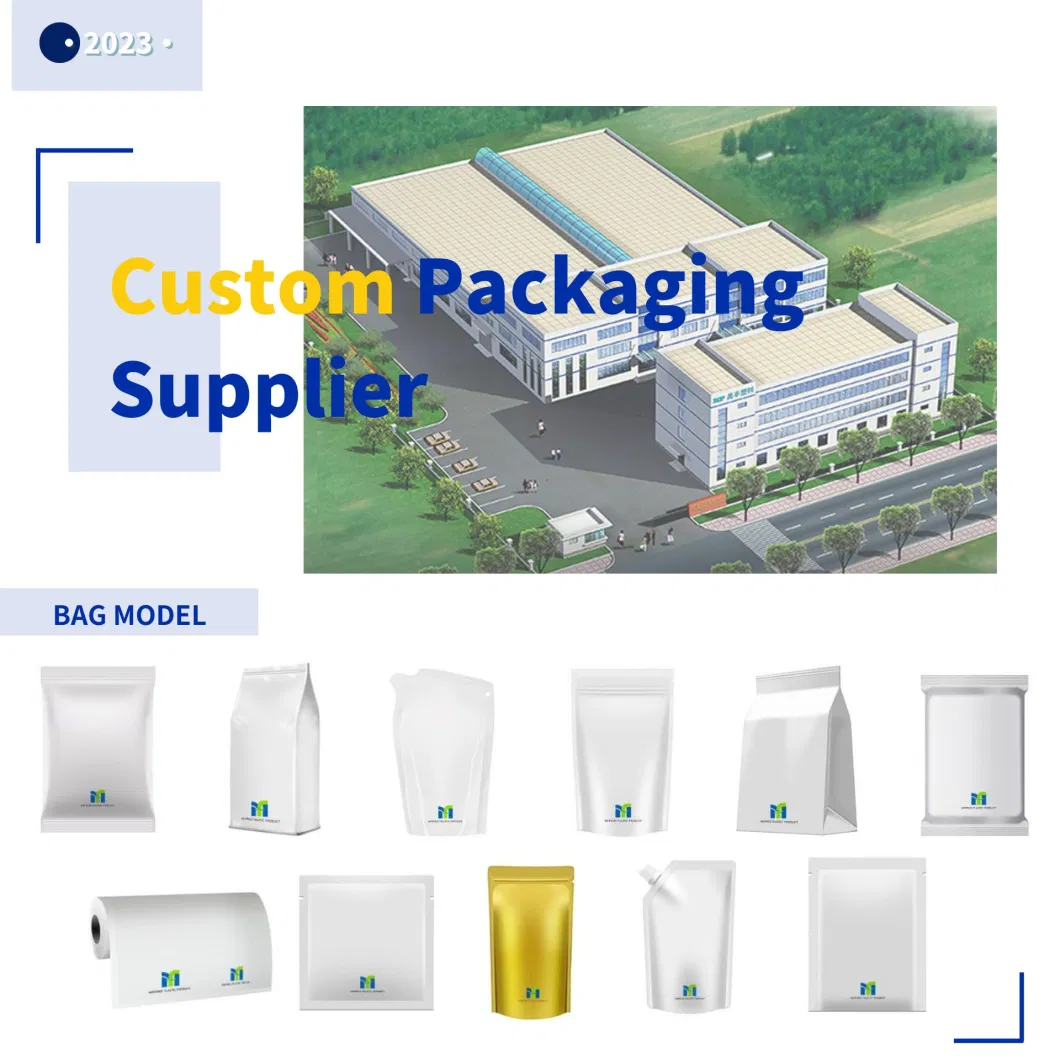 Customized Printing Crystal Sugar Rock Sugar Salt Condiment Three Side Seal Packaging Bags Rich in Nutrients and Minerals to Improve Your Health with Window